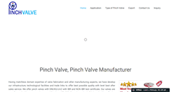 Desktop Screenshot of pinchvalve.biz